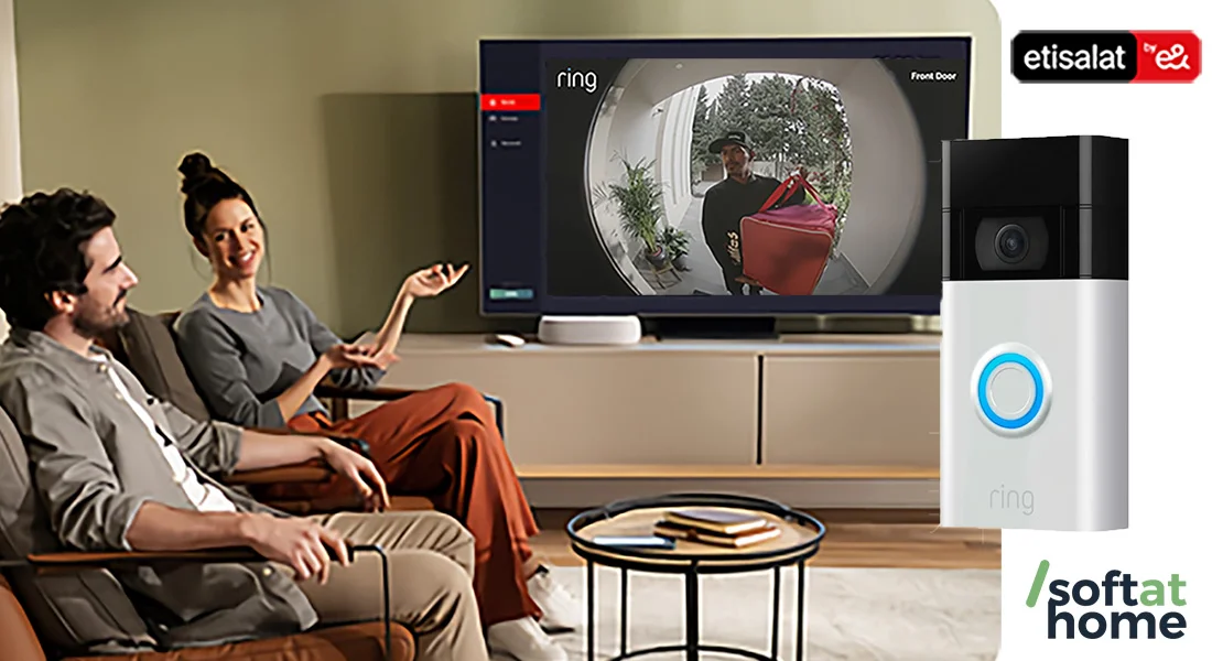 etisalat,SoftAtHome,STB,smart home,Amazon Alexa,Ring,voice control,UAE,connected home